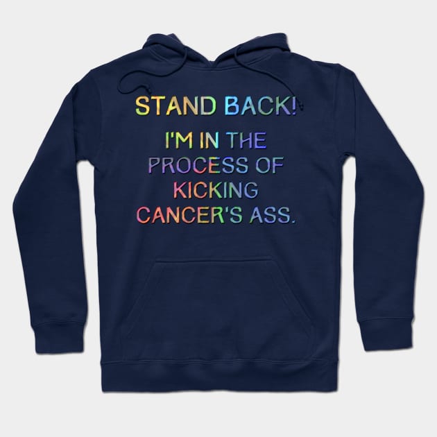 Kicking Cancer's Ass Hoodie by LittleBean